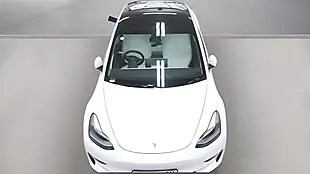 Used 2022 Tesla Model 3 Long Range White - Interior and Exterior details 13