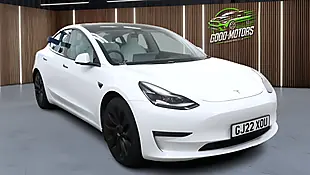 Used 2022 Tesla Model 3 Long Range White - Interior and Exterior details 3