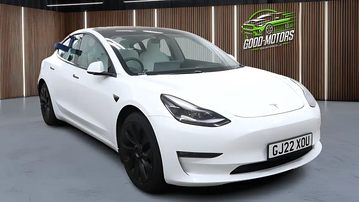 Used 2022 Tesla Model 3 Long Range White - Interior and Exterior details 3