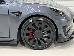 Used 2022 Tesla Model 3 Performance Grey - Interior and Exterior details 4