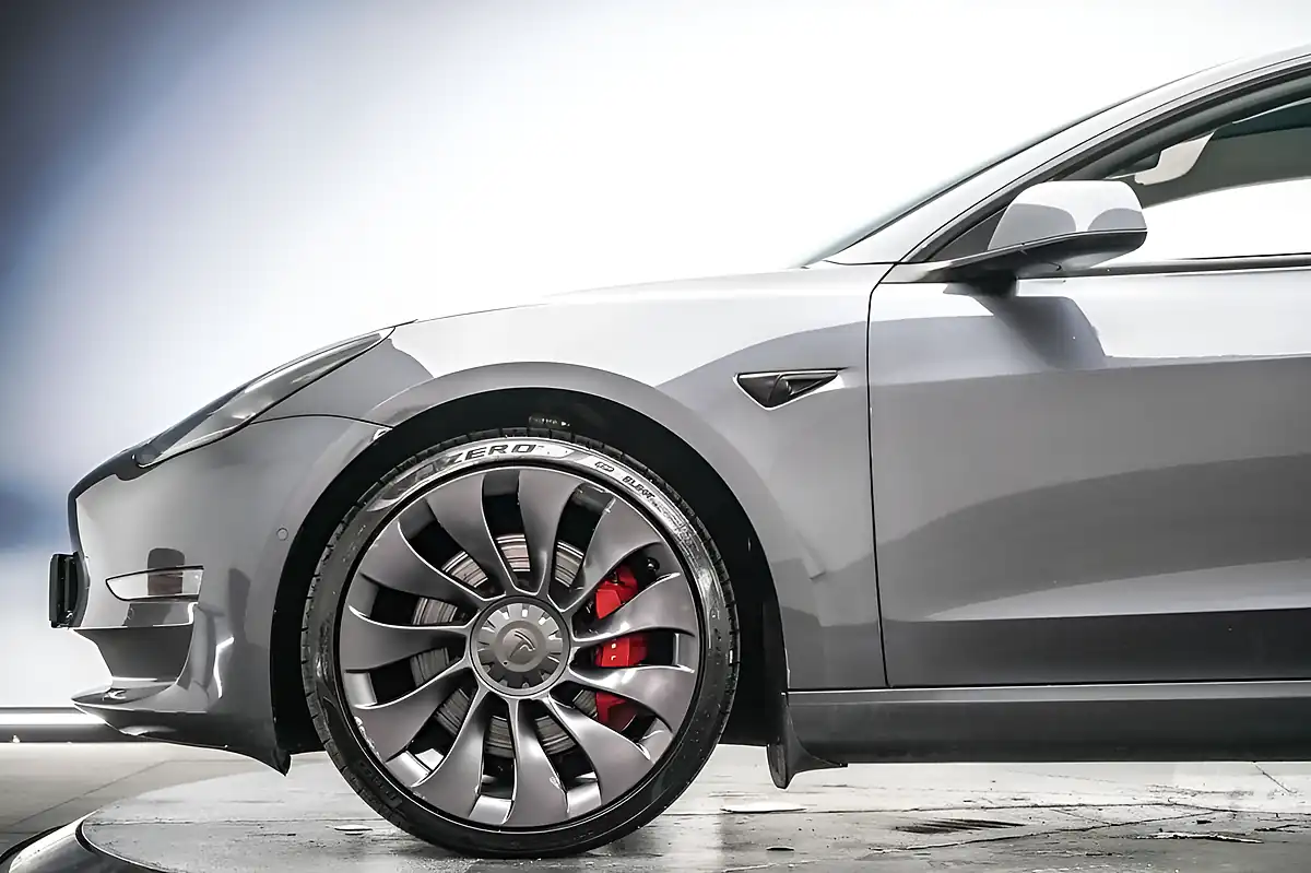 Used 2022 Tesla Model 3 Performance Grey - Interior and Exterior details 11