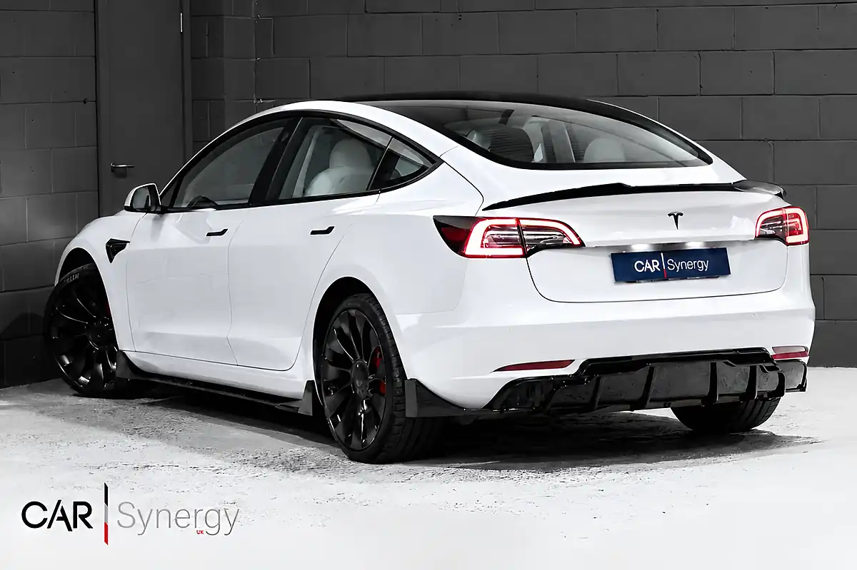 Used 2022 Tesla Model 3 Performance White - Interior and Exterior details 3