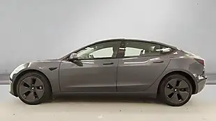 Used 2022 Tesla Model 3 Saloon Grey - Interior and Exterior details 6