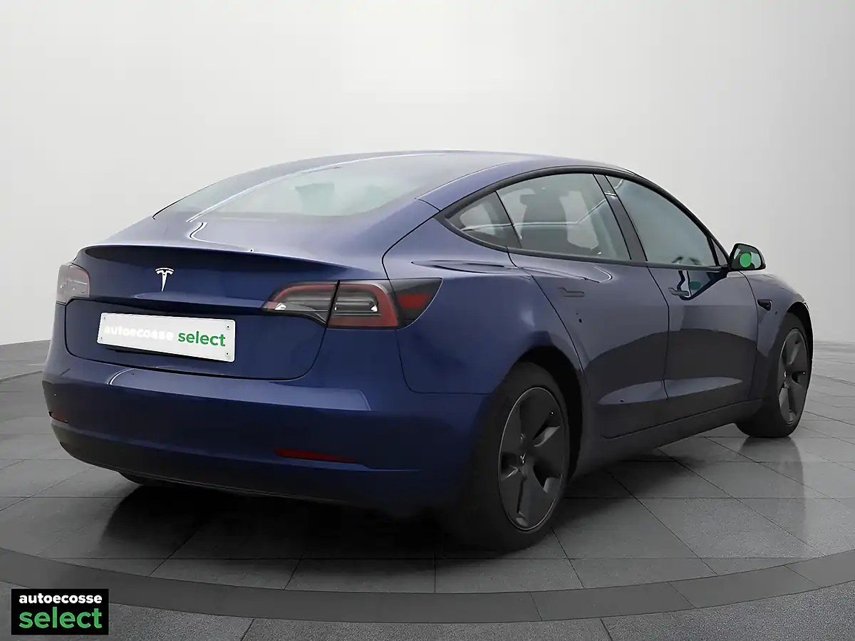 Used 2022 Tesla Model 3 Standard Range Plus Blue - Interior and Exterior details 5