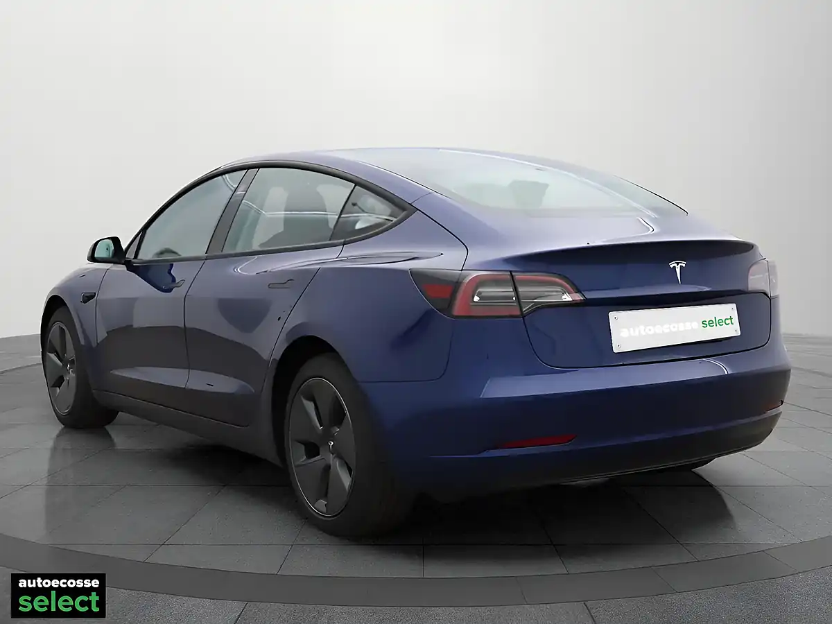 Used 2022 Tesla Model 3 Standard Range Plus Blue - Interior and Exterior details 6