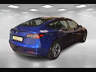 Used 2022 Tesla Model 3 Standard Range Plus Blue - Interior and Exterior details 8