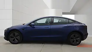 Used 2022 Tesla Model 3 Standard Range Plus Blue - Interior and Exterior details 10