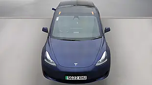 Used 2022 Tesla Model 3 Standard Range Plus Blue - Interior and Exterior details 11