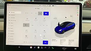 Used 2022 Tesla Model 3 Standard Range Plus Blue - Interior and Exterior details 16