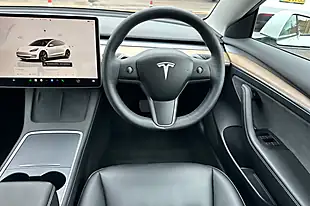 Used 2022 Tesla Model 3 Standard Range Plus Multi Coat Pearlescent White - Interior and Exterior details 12