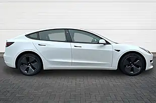 Used 2022 Tesla Model 3 Standard Range Plus Multi Coat Pearlescent White - Interior and Exterior details 2