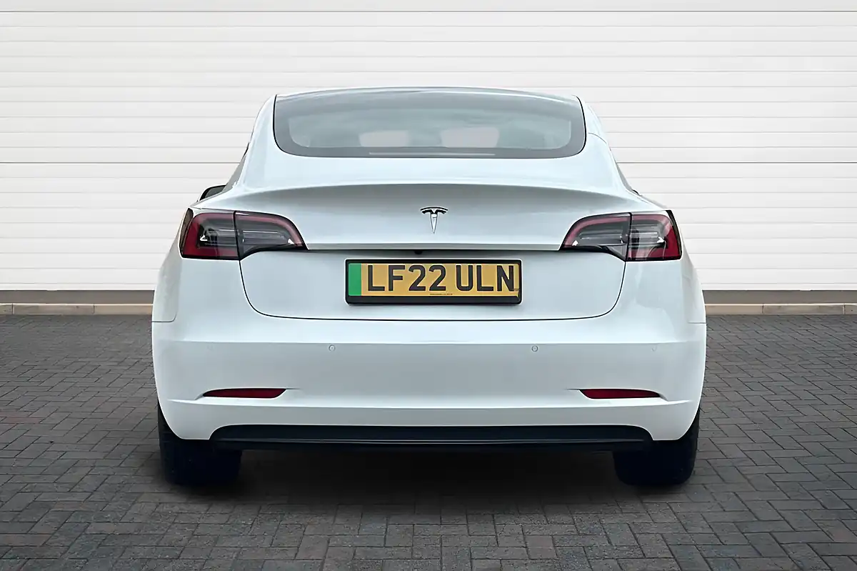 Used 2022 Tesla Model 3 Standard Range Plus Multi Coat Pearlescent White - Interior and Exterior details 4