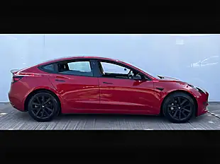 Used 2022 Tesla Model 3 Standard Range Plus Red - Interior and Exterior details 9