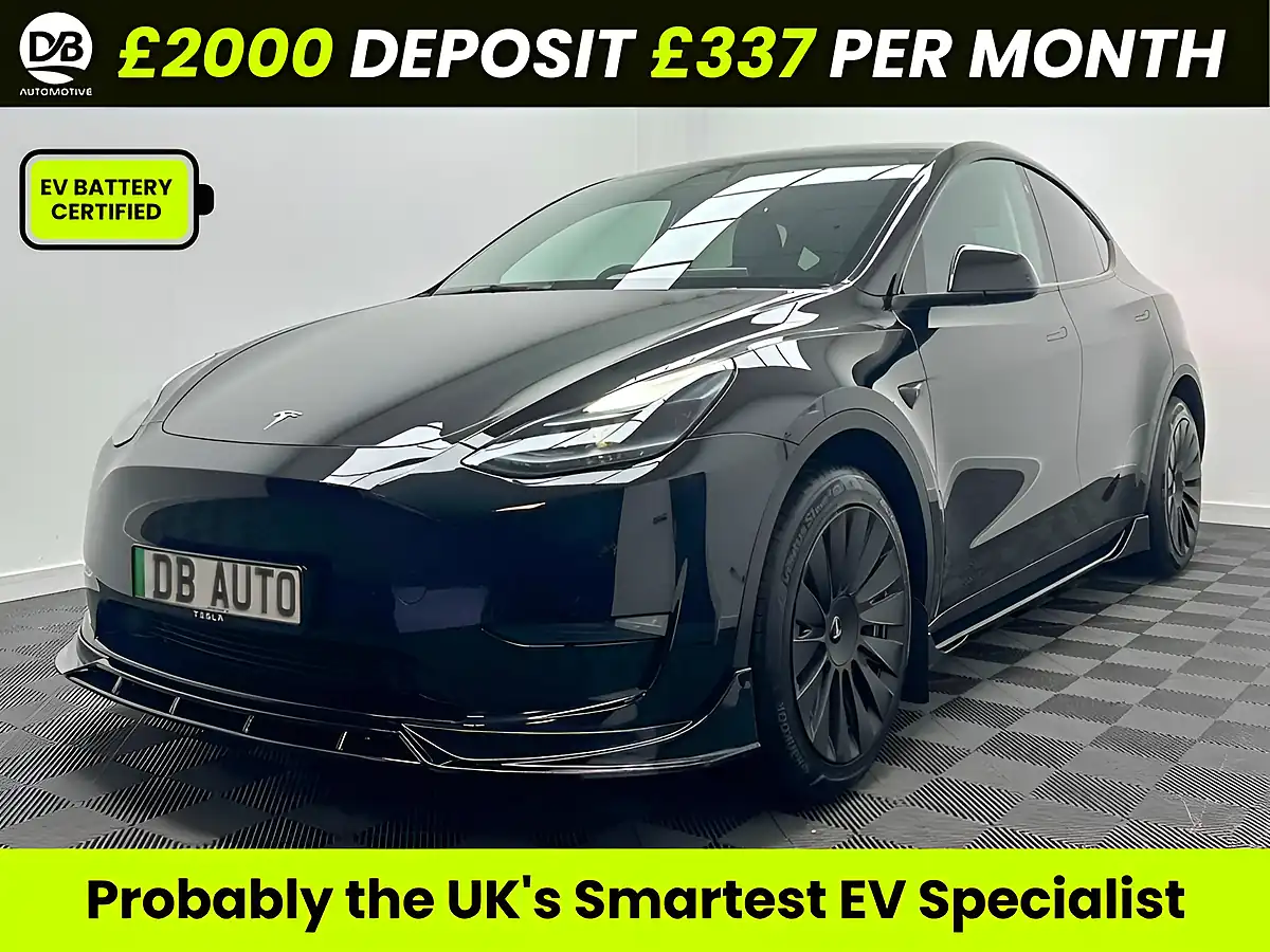 Used 2022 Tesla Model Y Black - Front View