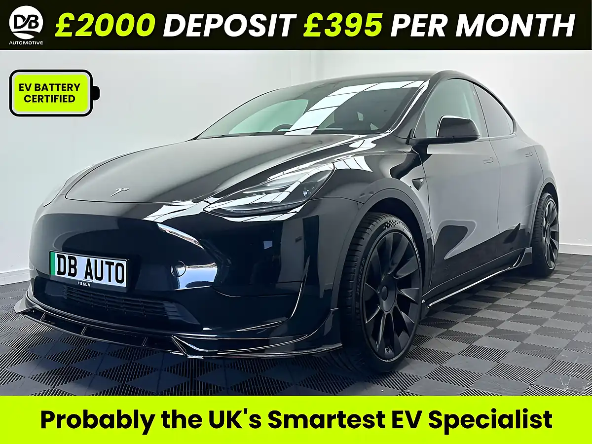 Used 2022 Tesla Model Y Long Range Black - Front View