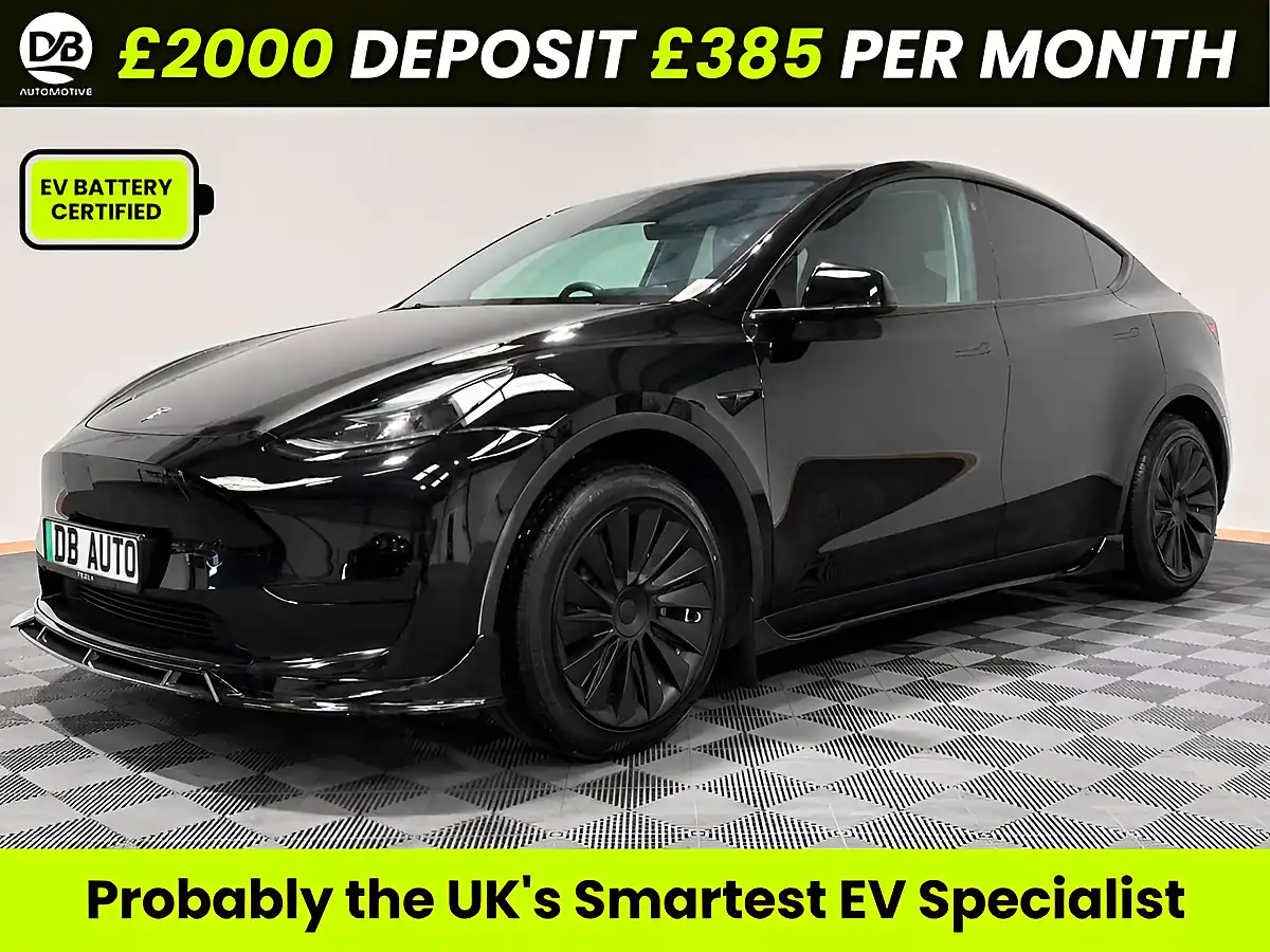 Used 2022 Tesla Model Y Long Range Black - Front View