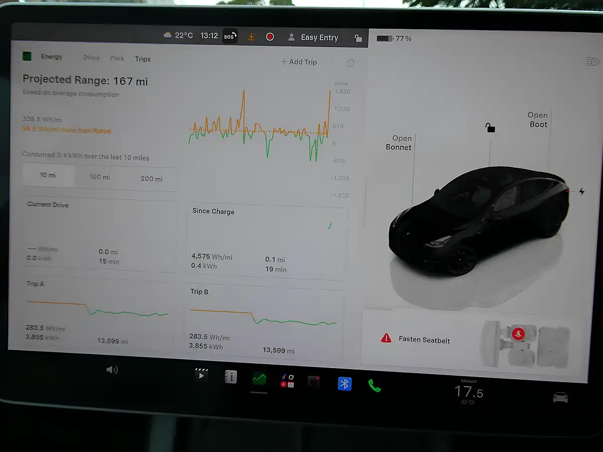 Used 2022 Tesla Model Y Long Range Black - Interior and Exterior details 11