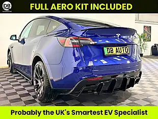 Used 2022 Tesla Model Y Long Range Blue - Interior and Exterior details 3