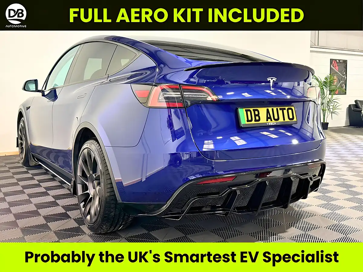 Used 2022 Tesla Model Y Long Range Blue - Interior and Exterior details 3