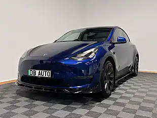Used 2022 Tesla Model Y Long Range Blue - Interior and Exterior details 5