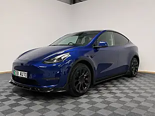 Used 2022 Tesla Model Y Long Range Blue - Interior and Exterior details 6