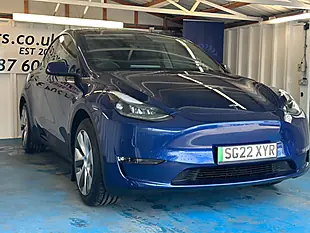 Used 2022 Tesla Model Y Long Range Blue - Interior and Exterior details 10