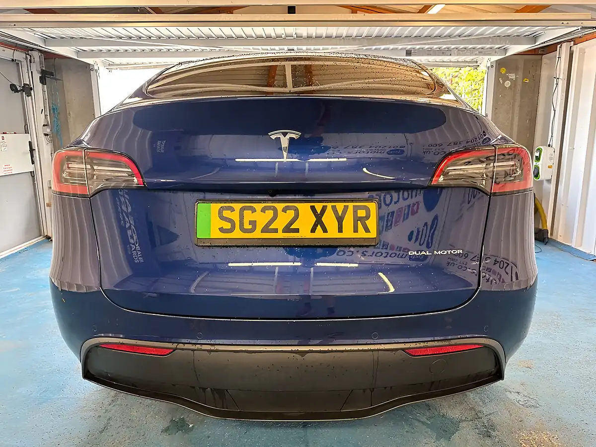 Used 2022 Tesla Model Y Long Range Blue - Interior and Exterior details 20