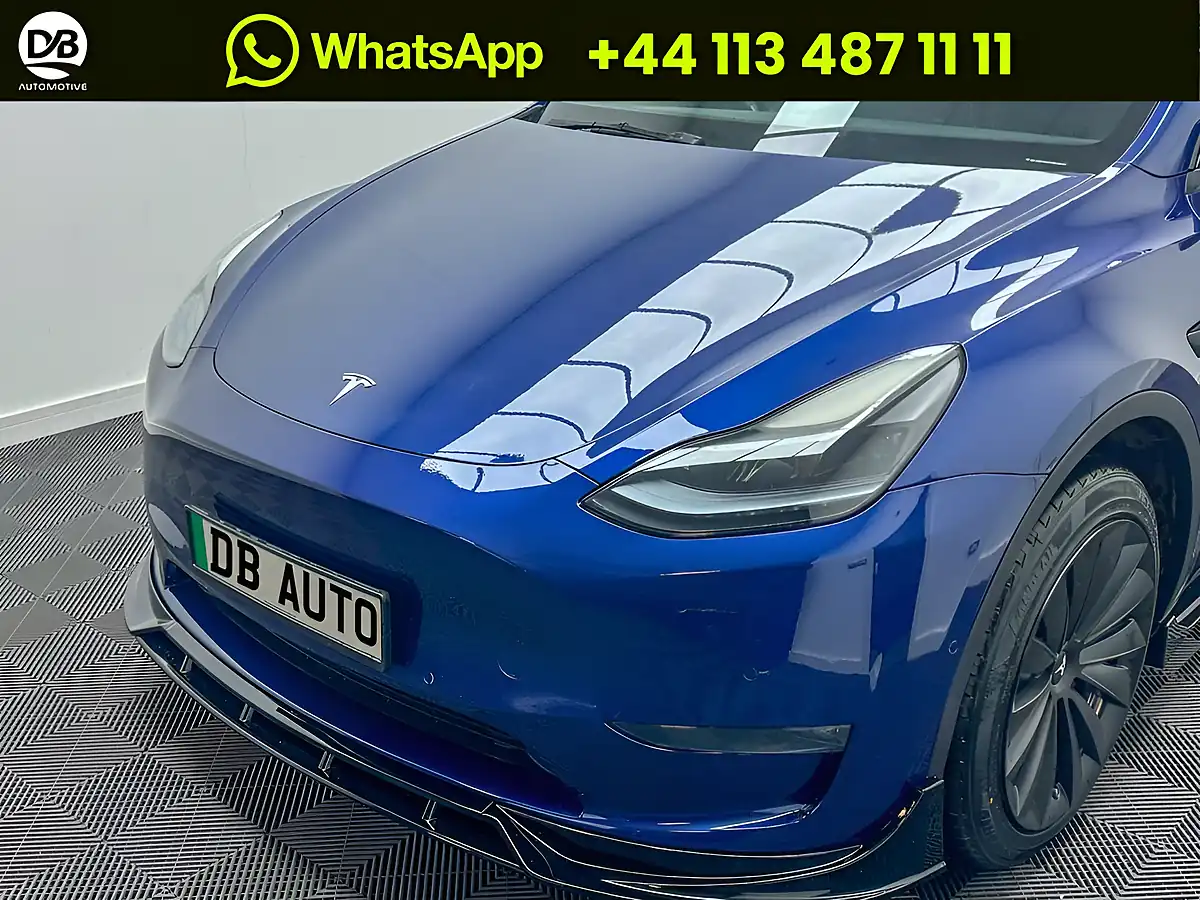 Used 2022 Tesla Model Y Long Range Blue - Interior and Exterior details 14