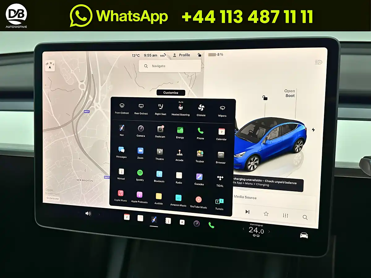 Used 2022 Tesla Model Y Long Range Blue - Interior and Exterior details 16