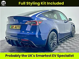 Used 2022 Tesla Model Y Long Range Blue - Interior and Exterior details 3
