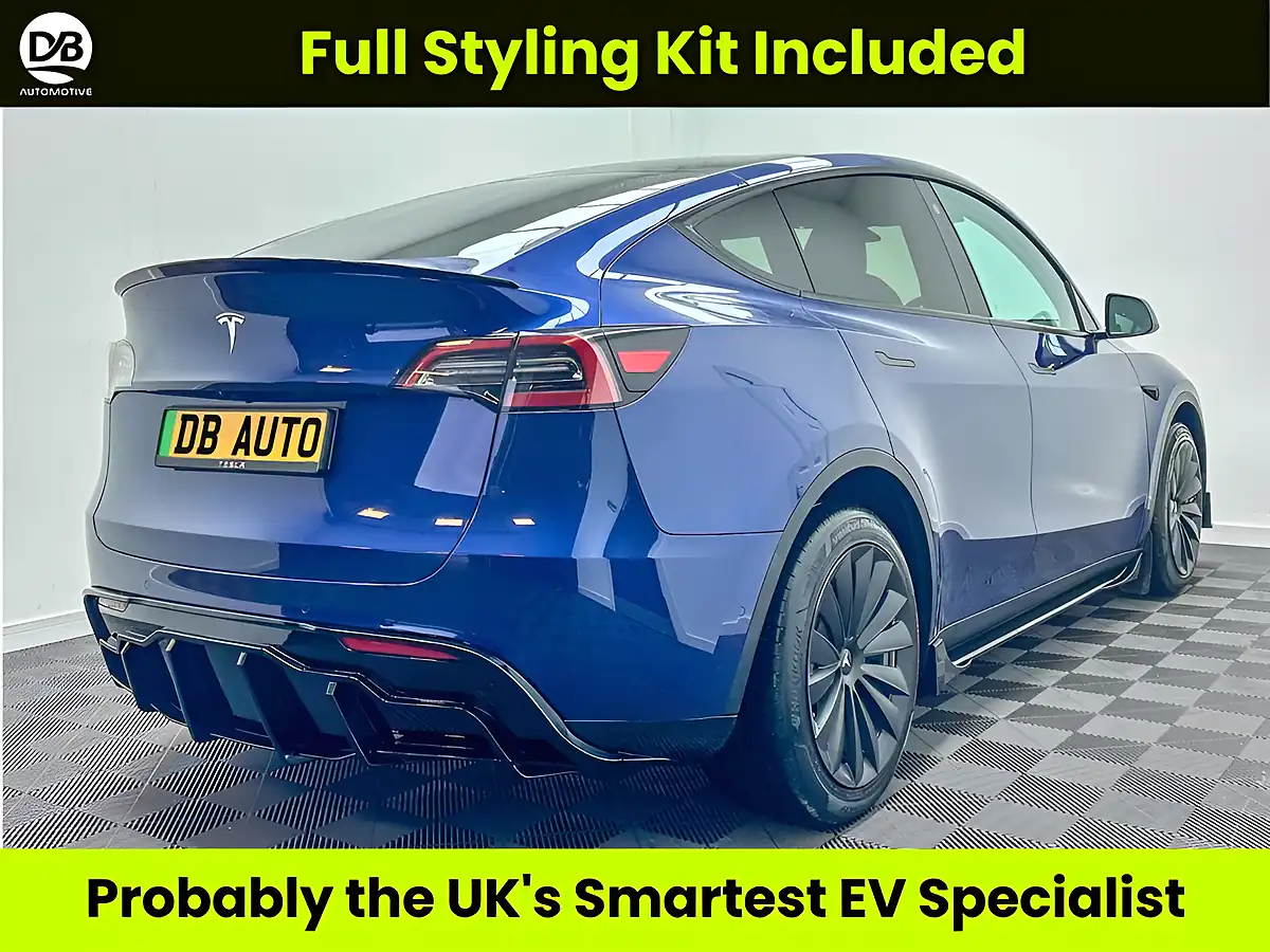 Used 2022 Tesla Model Y Long Range Blue - Interior and Exterior details 3