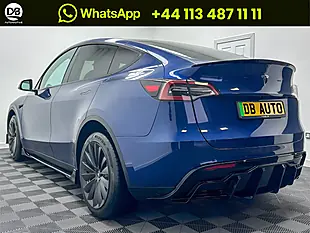 Used 2022 Tesla Model Y Long Range Blue - Interior and Exterior details 5