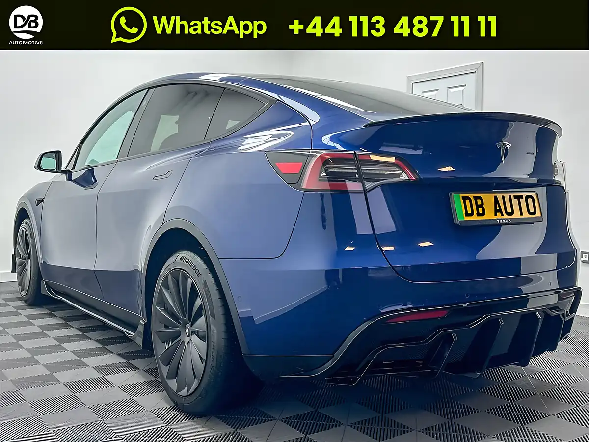 Used 2022 Tesla Model Y Long Range Blue - Interior and Exterior details 5