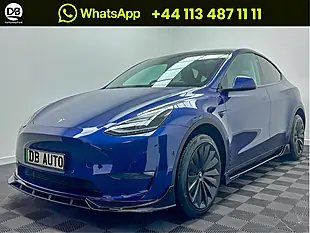 Used 2022 Tesla Model Y Long Range Blue - Interior and Exterior details 8