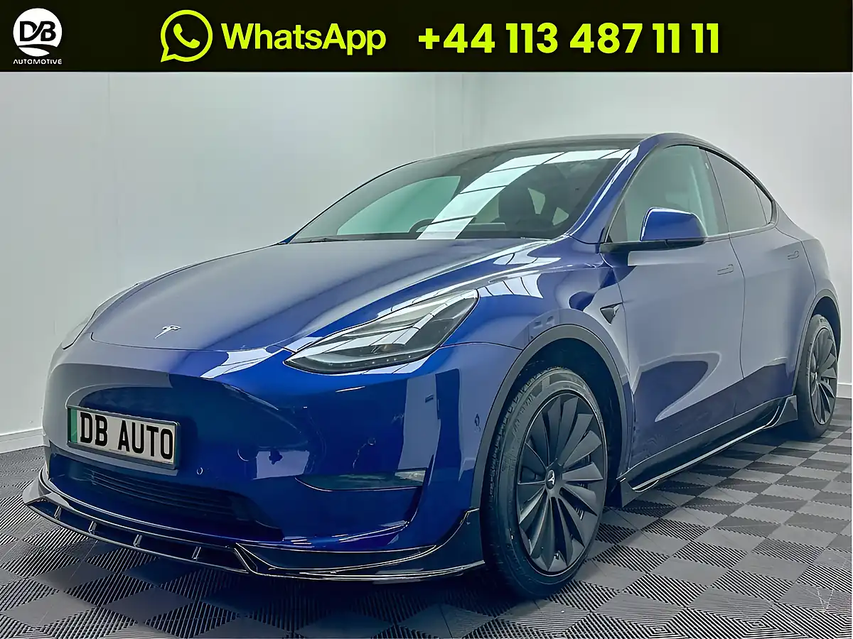 Used 2022 Tesla Model Y Long Range Blue - Interior and Exterior details 8