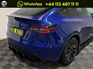 Used 2022 Tesla Model Y Long Range Blue - Interior and Exterior details 11