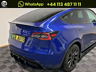 Used 2022 Tesla Model Y Long Range Blue - Interior and Exterior details 4