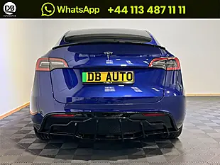 Used 2022 Tesla Model Y Long Range Blue - Interior and Exterior details 6