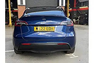 Used 2022 Tesla Model Y Long Range Blue - Interior and Exterior details 4