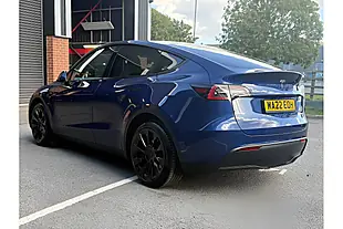 Used 2022 Tesla Model Y Long Range Blue - Interior and Exterior details 5