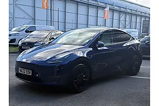Used 2022 Tesla Model Y Long Range Blue - Interior and Exterior details 8