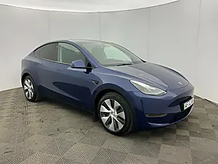 Used 2022 Tesla Model Y Long Range Blue - Interior and Exterior details 2