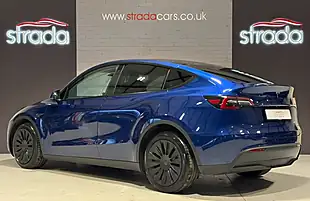 Used 2022 Tesla Model Y Long Range Blue - Interior and Exterior details 4