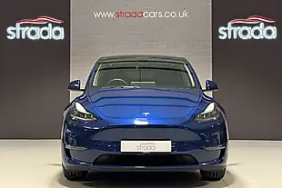 Used 2022 Tesla Model Y Long Range Blue - Interior and Exterior details 5
