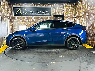 Used 2022 Tesla Model Y Long Range Deep Blue - Interior and Exterior details 13