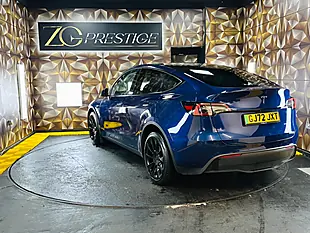 Used 2022 Tesla Model Y Long Range Deep Blue - Interior and Exterior details 14