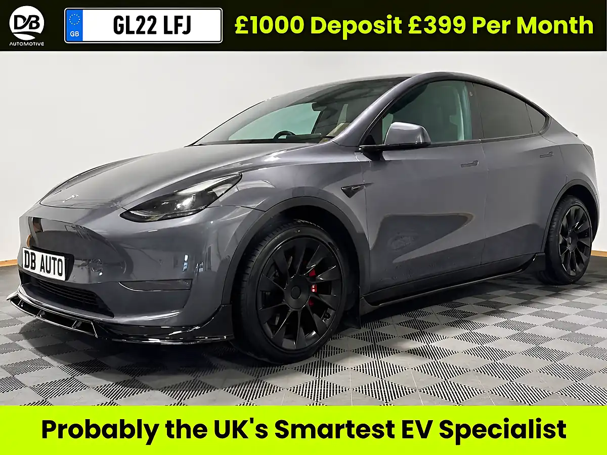 Used 2022 Tesla Model Y Long Range Grey - Front View