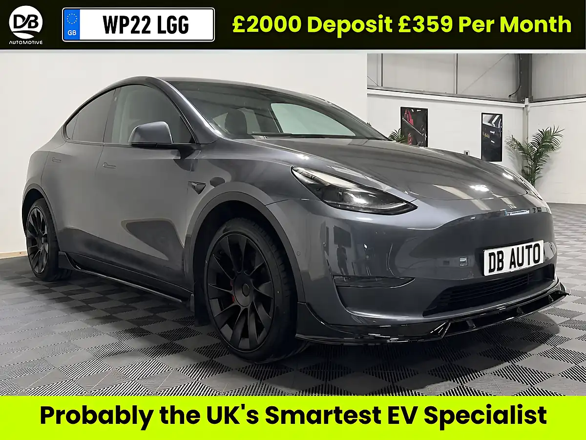Used 2022 Tesla Model Y Long Range Grey - Front View