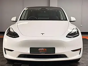 Used 2022 Tesla Model Y Long Range Pearl White - Interior and Exterior details 2