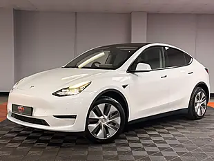 Used 2022 Tesla Model Y Long Range Pearl White - Interior and Exterior details 3